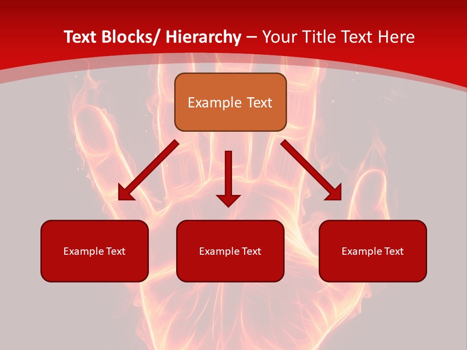 Impression Heat Fire PowerPoint Template