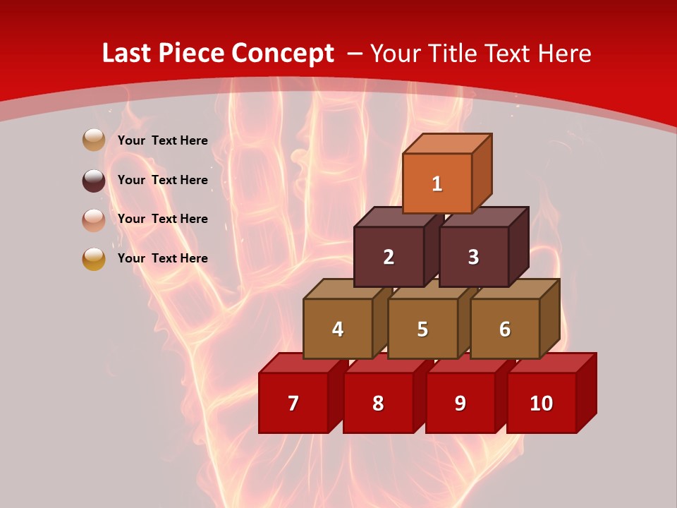 Impression Heat Fire PowerPoint Template