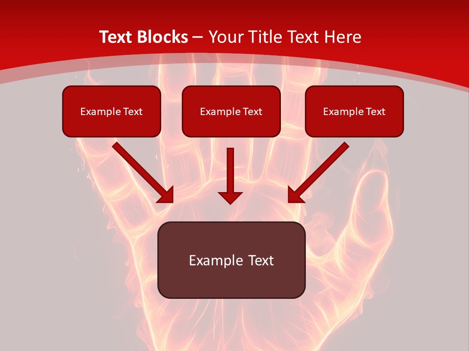 Impression Heat Fire PowerPoint Template