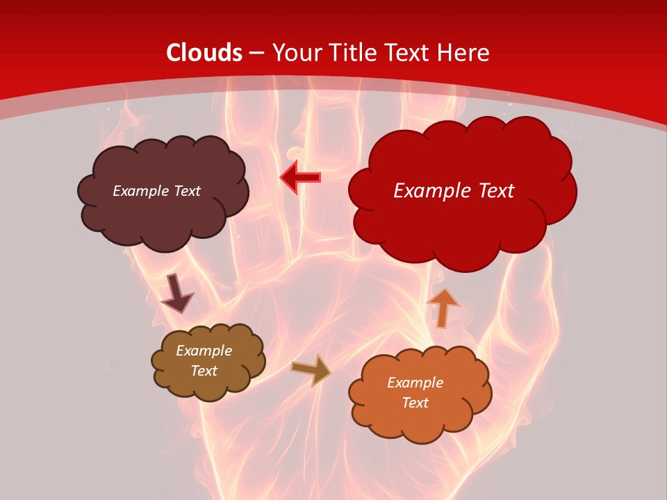 Impression Heat Fire PowerPoint Template