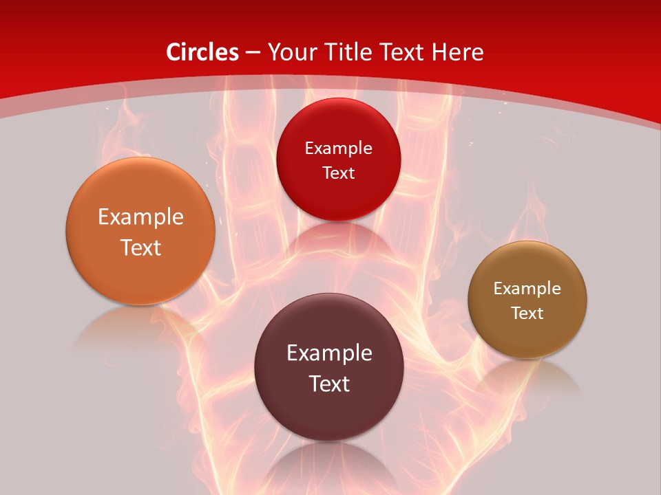 Impression Heat Fire PowerPoint Template