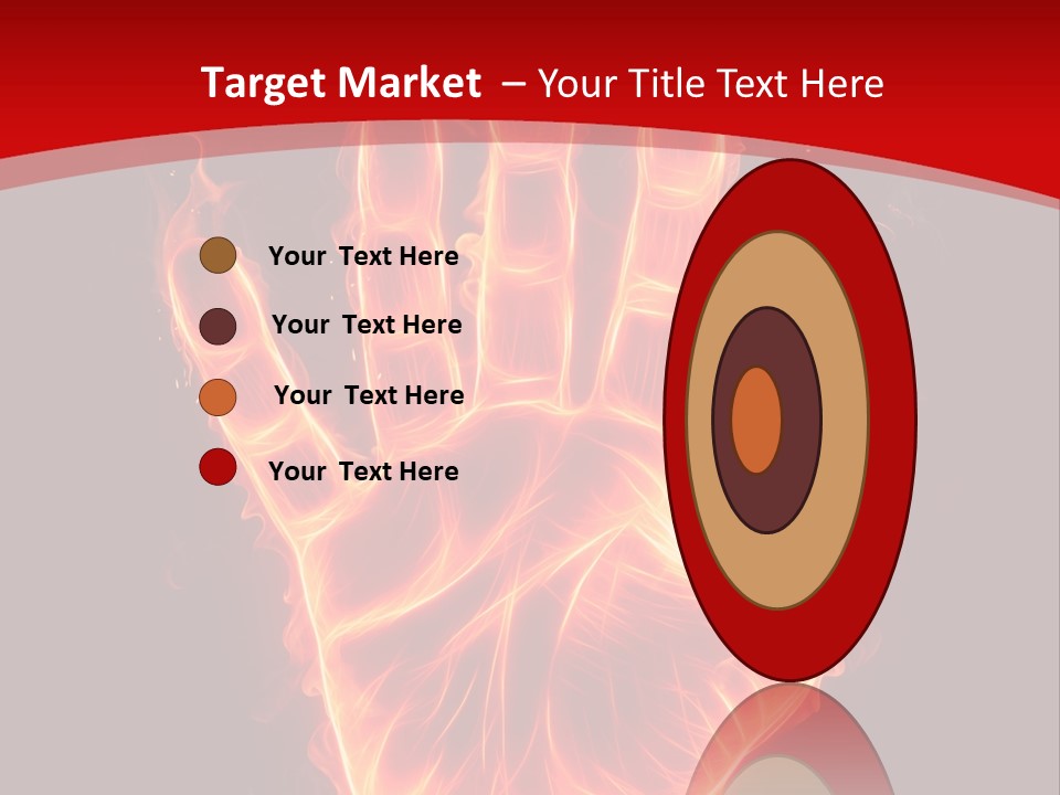 Impression Heat Fire PowerPoint Template