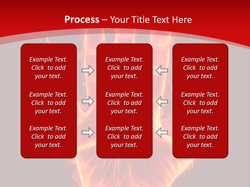 Impression Heat Fire PowerPoint Template