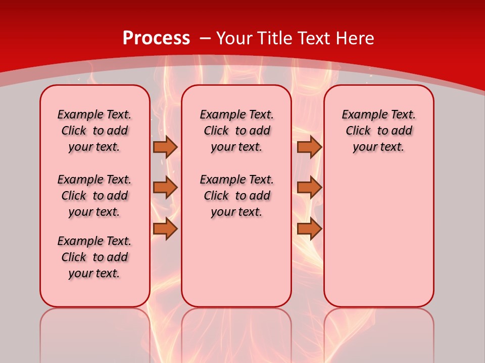 Impression Heat Fire PowerPoint Template