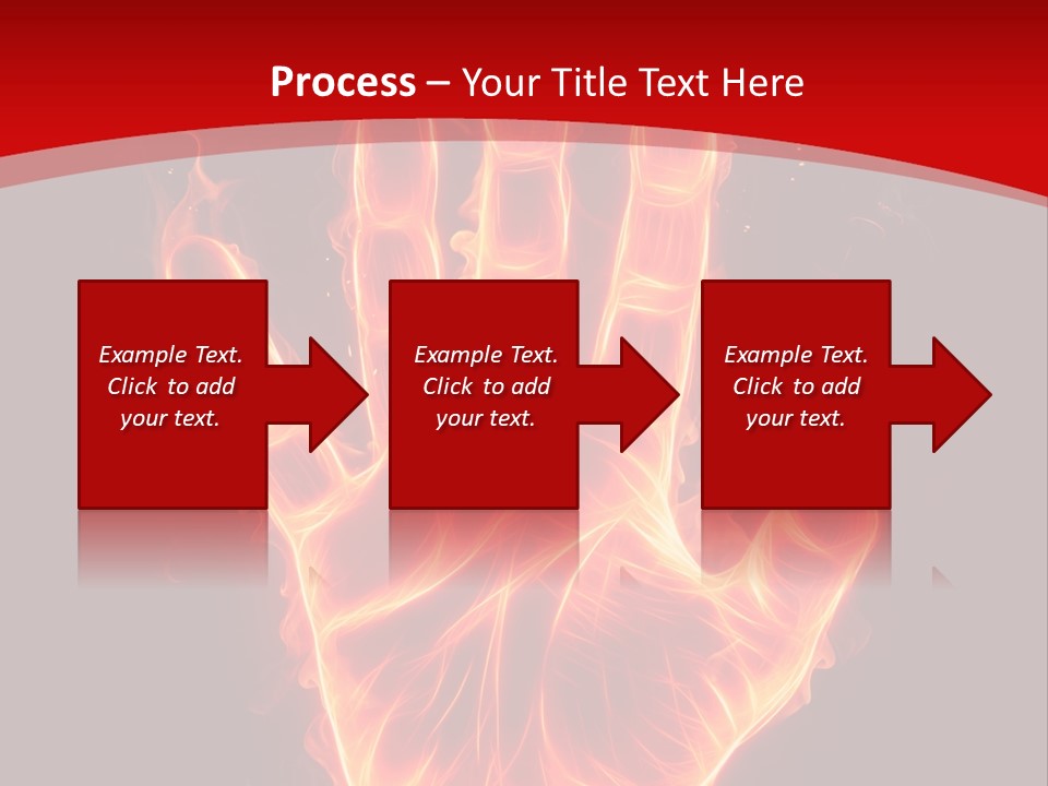 Impression Heat Fire PowerPoint Template