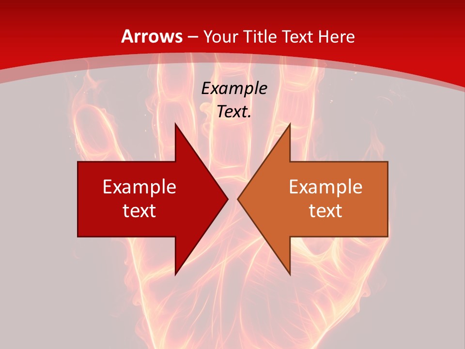 Impression Heat Fire PowerPoint Template