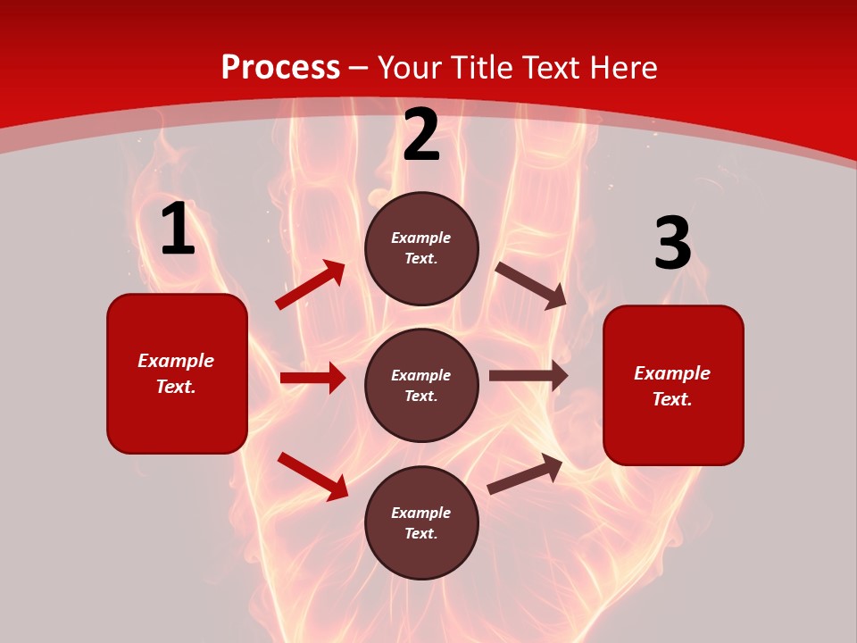 Impression Heat Fire PowerPoint Template
