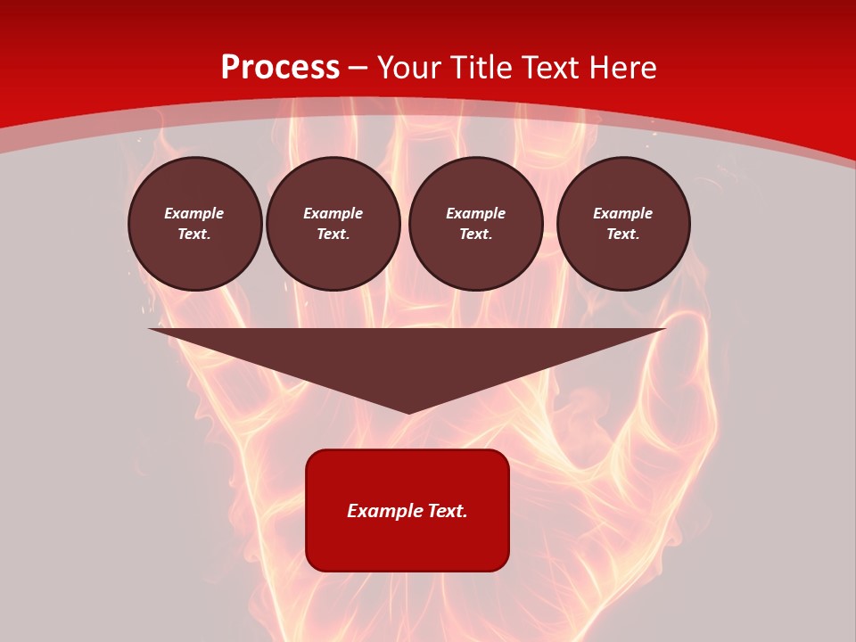 Impression Heat Fire PowerPoint Template
