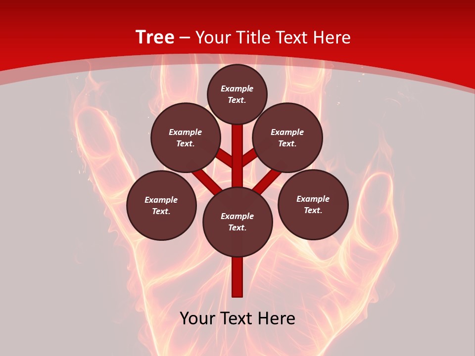 Impression Heat Fire PowerPoint Template