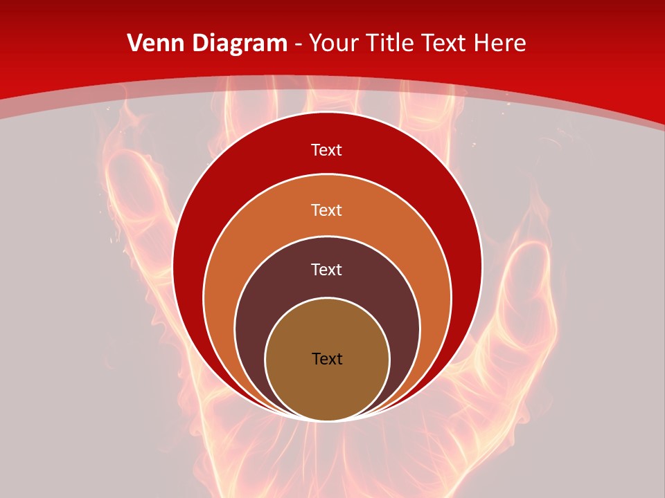 Impression Heat Fire PowerPoint Template
