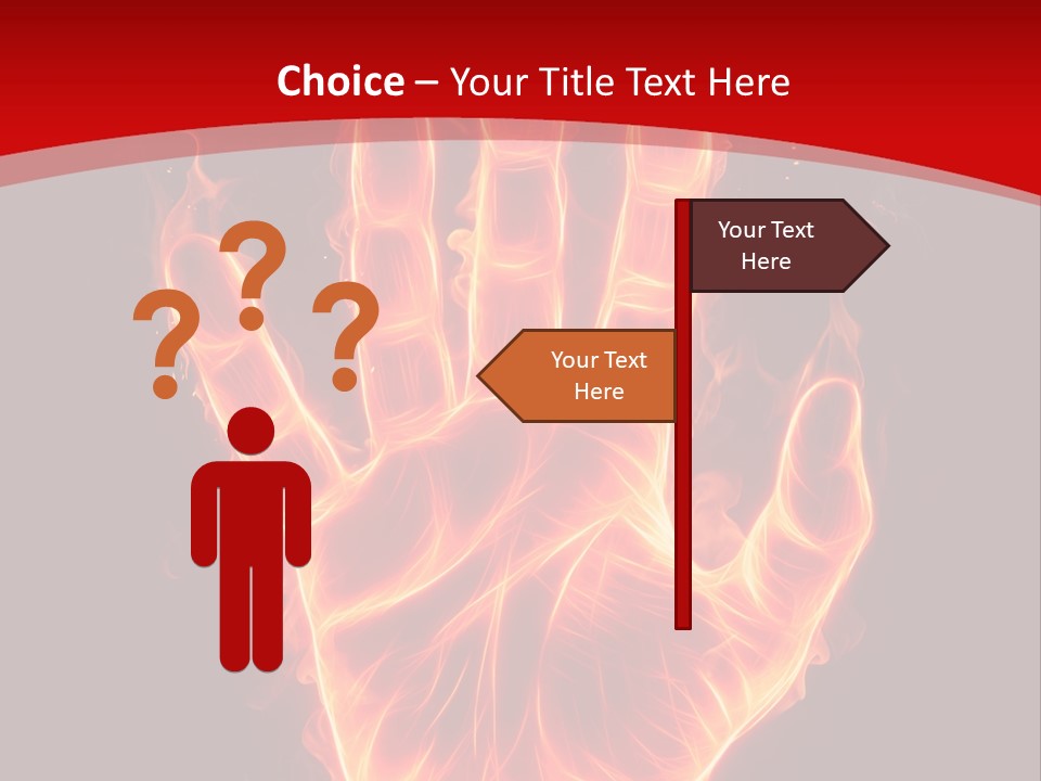 Impression Heat Fire PowerPoint Template