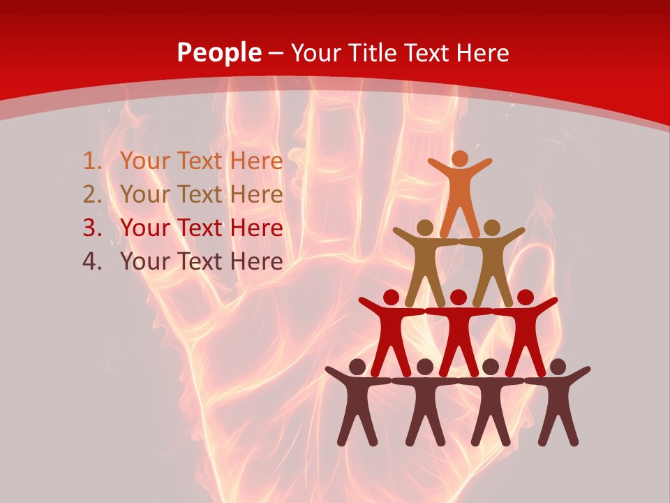 Impression Heat Fire PowerPoint Template