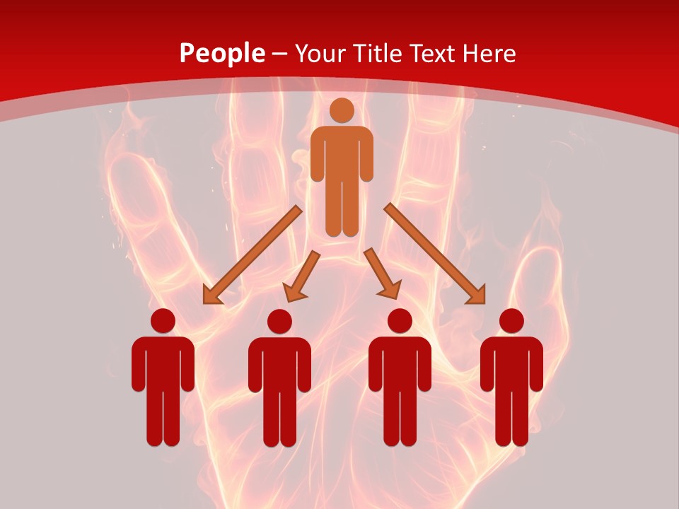 Impression Heat Fire PowerPoint Template