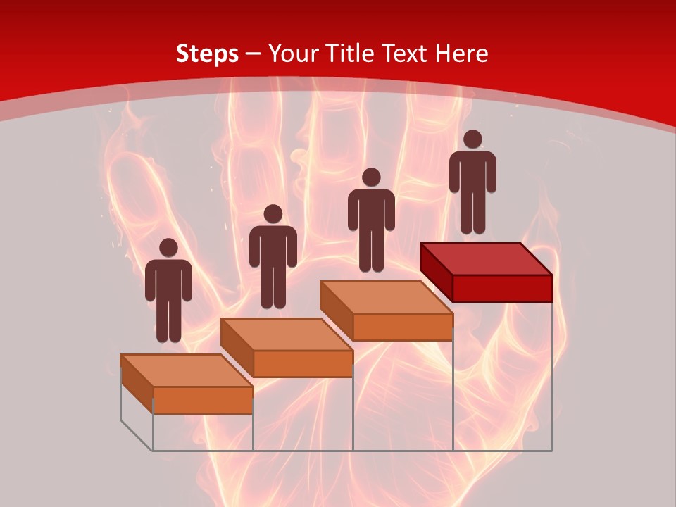 Impression Heat Fire PowerPoint Template