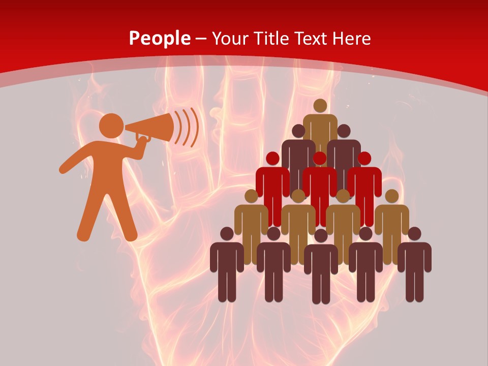 Impression Heat Fire PowerPoint Template