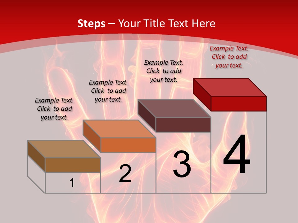 Impression Heat Fire PowerPoint Template