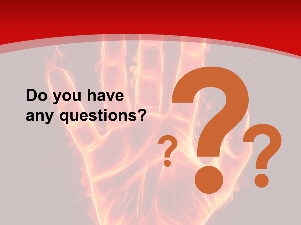 Impression Heat Fire PowerPoint Template