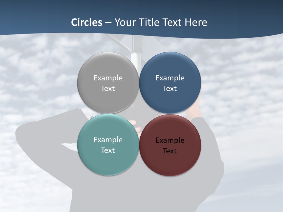 Black Street Roads PowerPoint Template