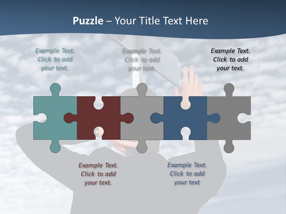 Black Street Roads PowerPoint Template