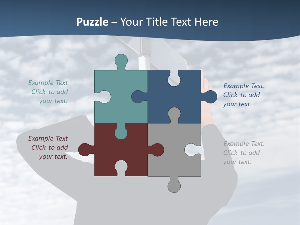 Black Street Roads PowerPoint Template