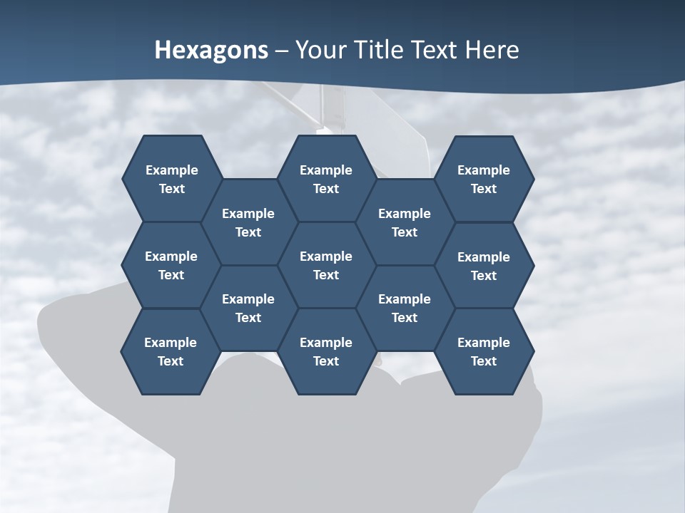 Black Street Roads PowerPoint Template