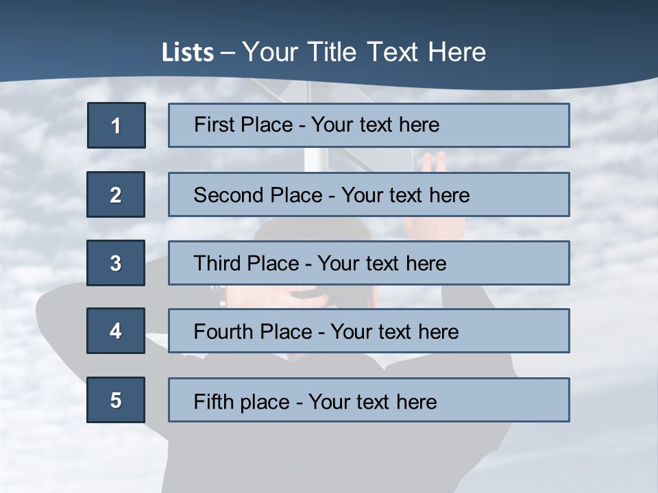 Black Street Roads PowerPoint Template