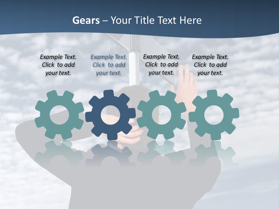 Black Street Roads PowerPoint Template