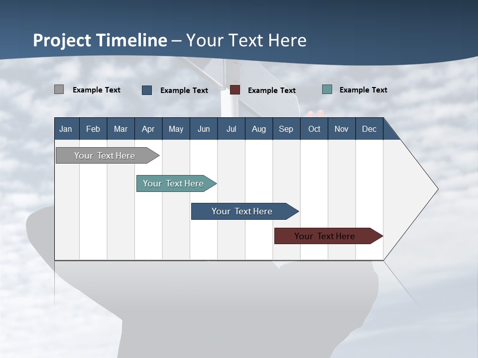 Black Street Roads PowerPoint Template