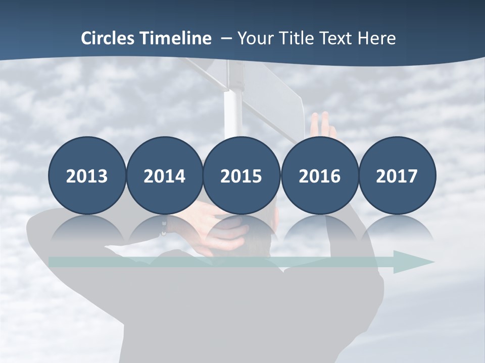 Black Street Roads PowerPoint Template