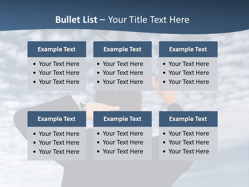 Black Street Roads PowerPoint Template