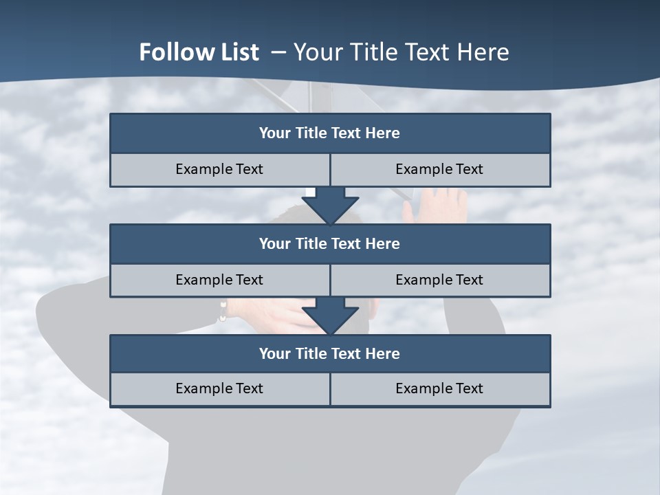 Black Street Roads PowerPoint Template