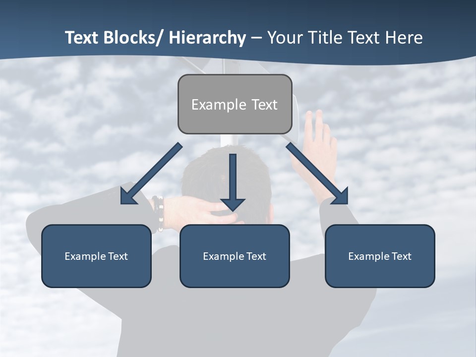 Black Street Roads PowerPoint Template