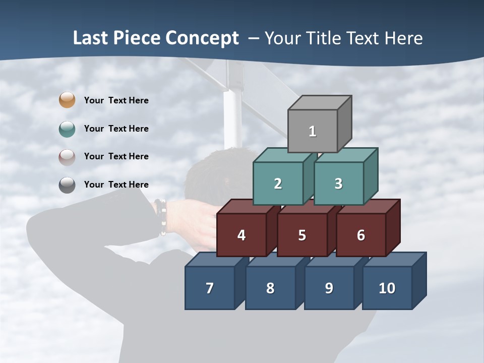 Black Street Roads PowerPoint Template