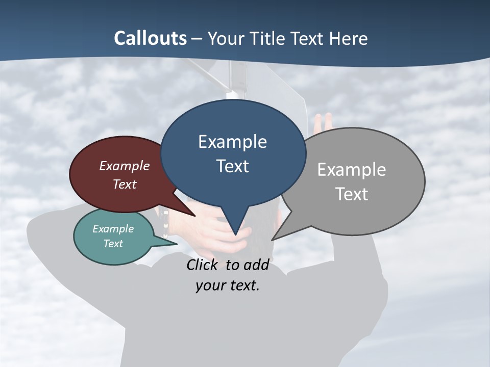 Black Street Roads PowerPoint Template