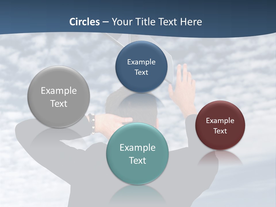 Black Street Roads PowerPoint Template