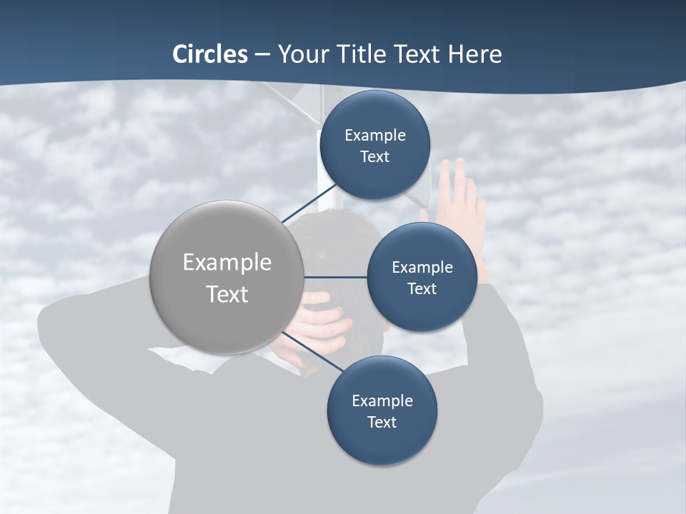 Black Street Roads PowerPoint Template