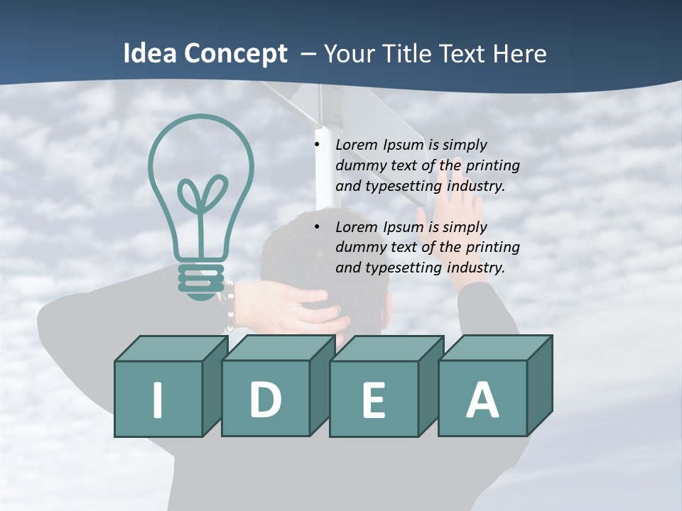 Black Street Roads PowerPoint Template