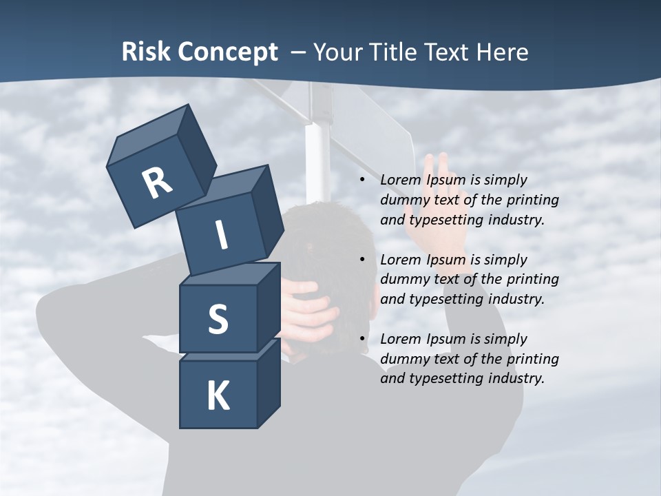 Black Street Roads PowerPoint Template