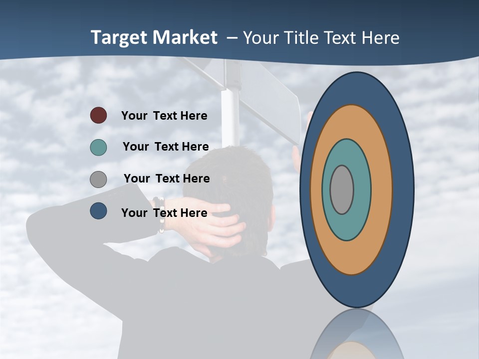 Black Street Roads PowerPoint Template