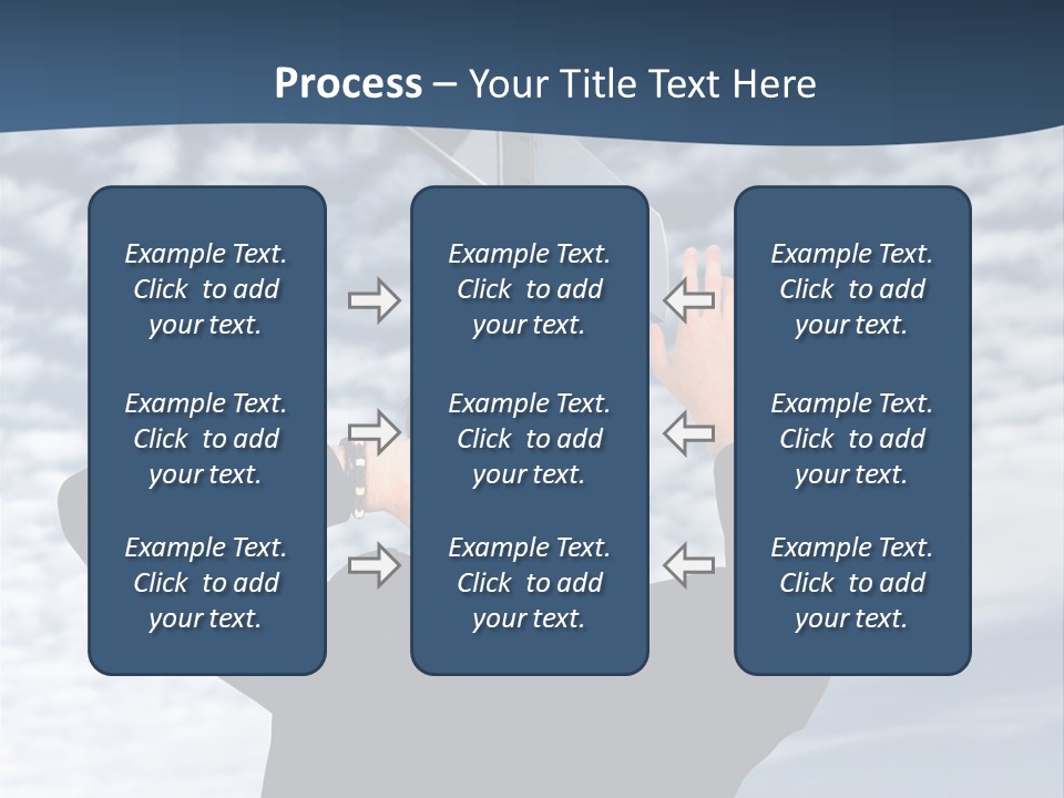 Black Street Roads PowerPoint Template