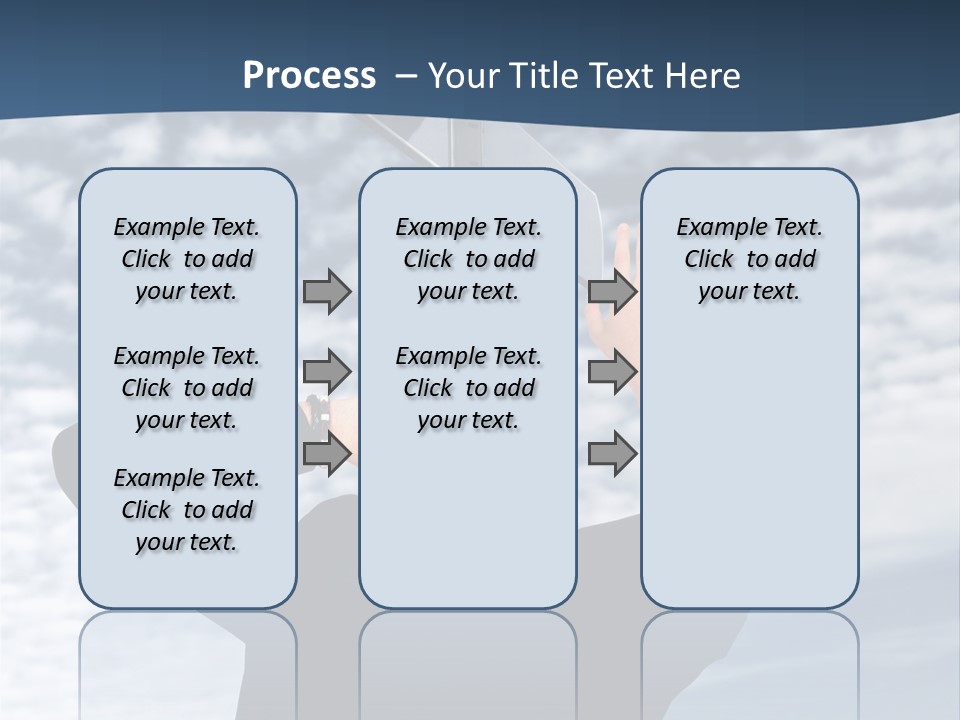 Black Street Roads PowerPoint Template