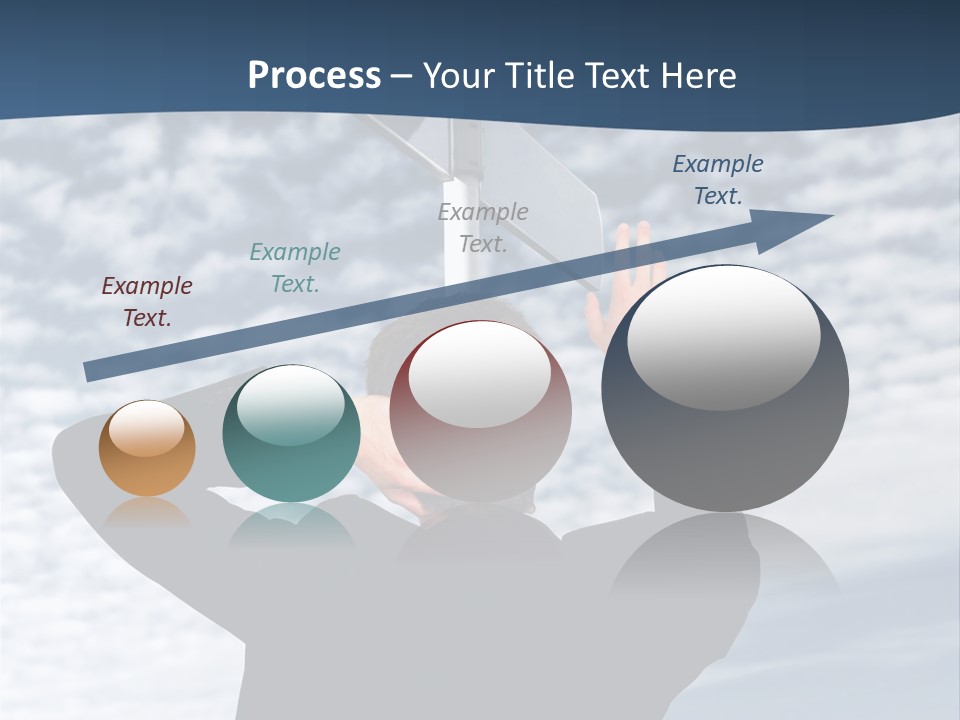 Black Street Roads PowerPoint Template