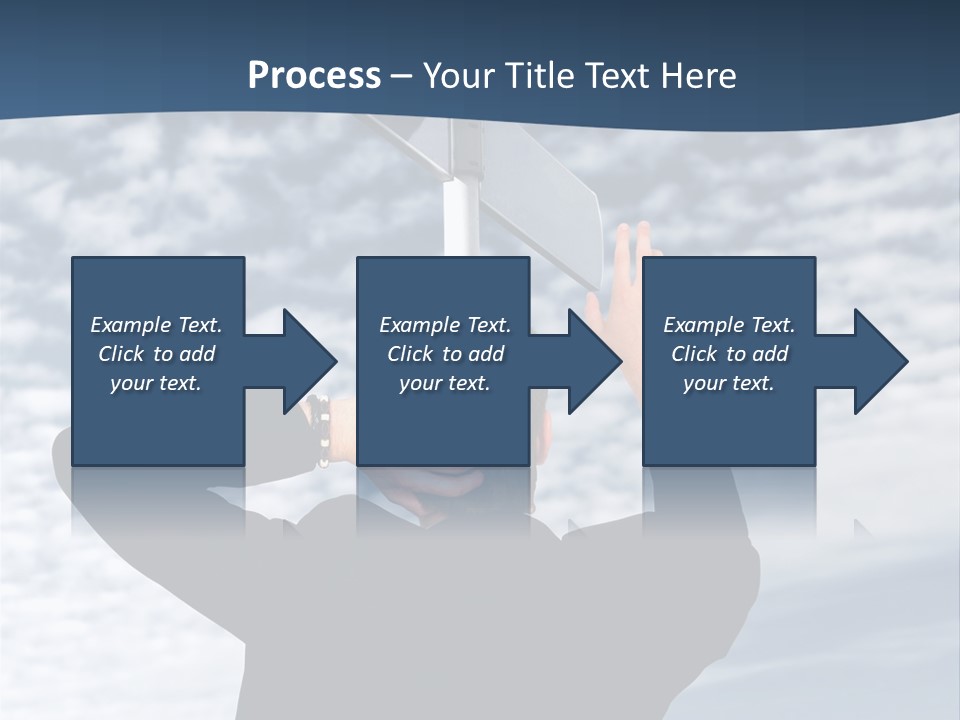 Black Street Roads PowerPoint Template
