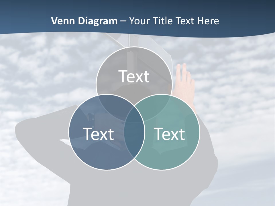 Black Street Roads PowerPoint Template