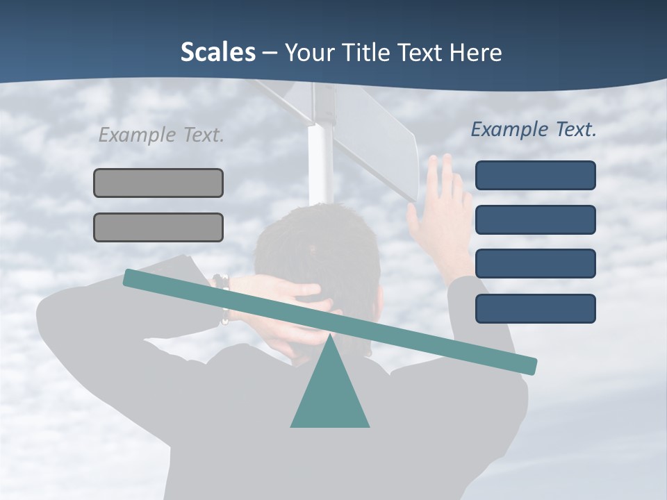 Black Street Roads PowerPoint Template