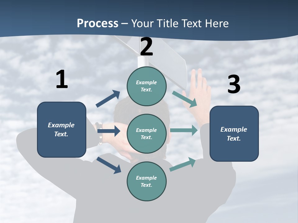 Black Street Roads PowerPoint Template