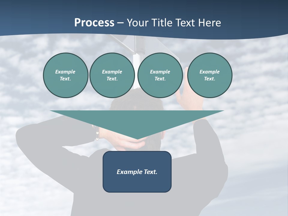 Black Street Roads PowerPoint Template