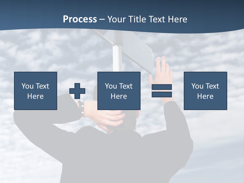 Black Street Roads PowerPoint Template