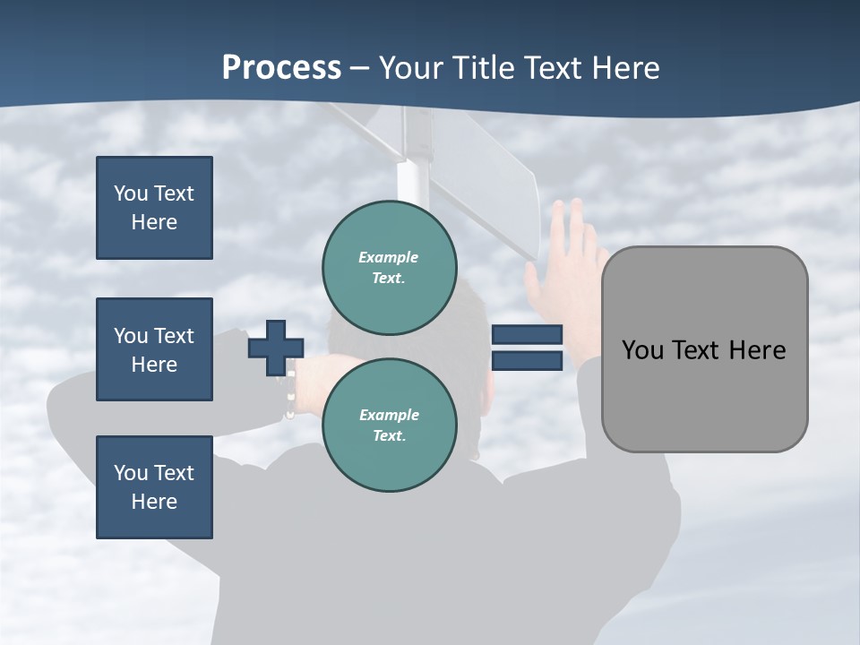 Black Street Roads PowerPoint Template
