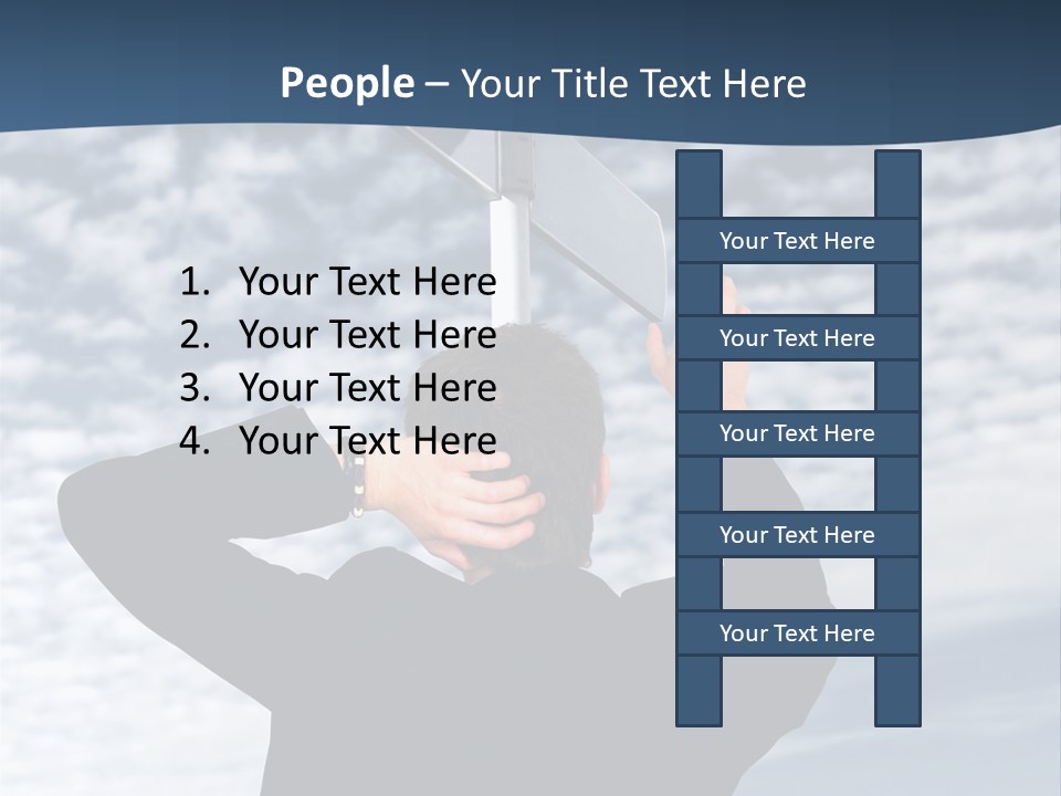 Black Street Roads PowerPoint Template